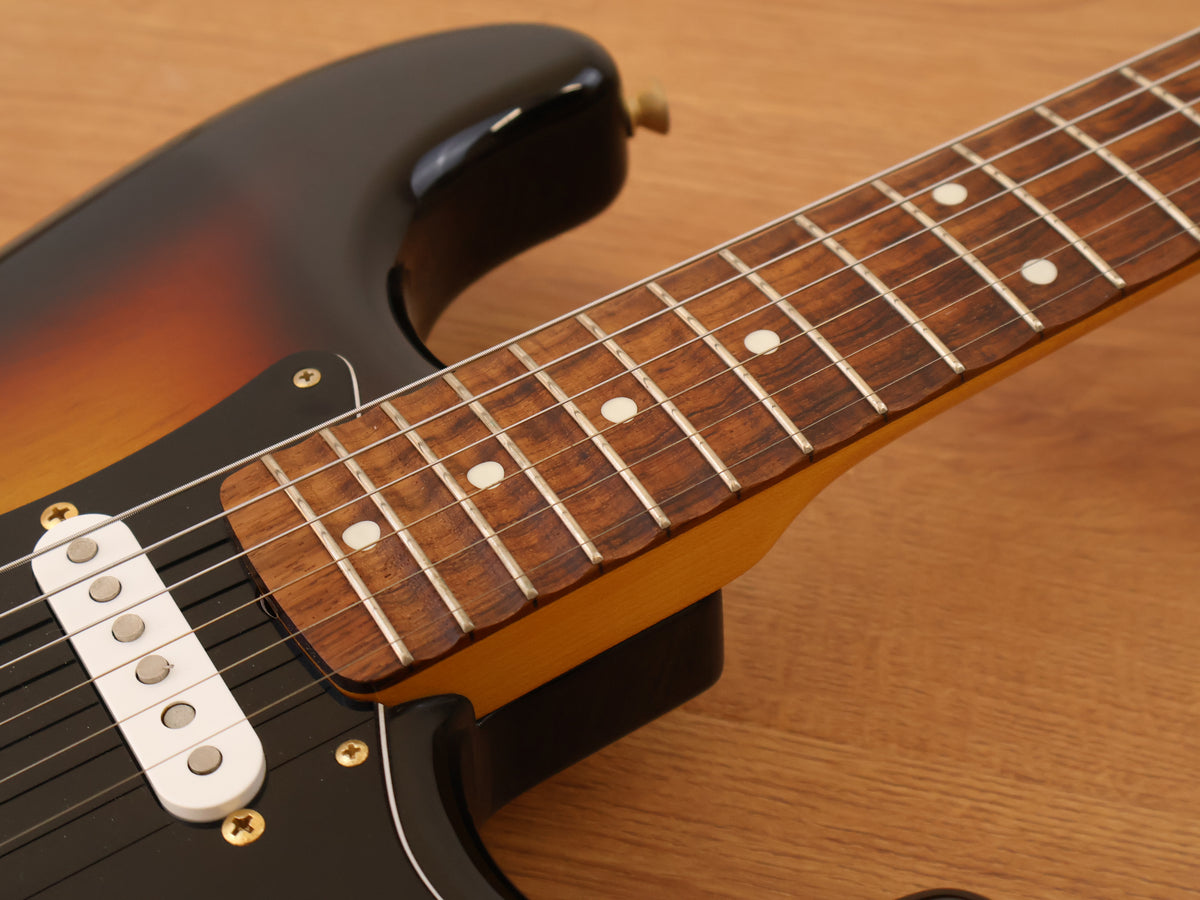 1995 Fender Japan ST62G Scalloped '62 Reissue Stratocaster (Sunburst)