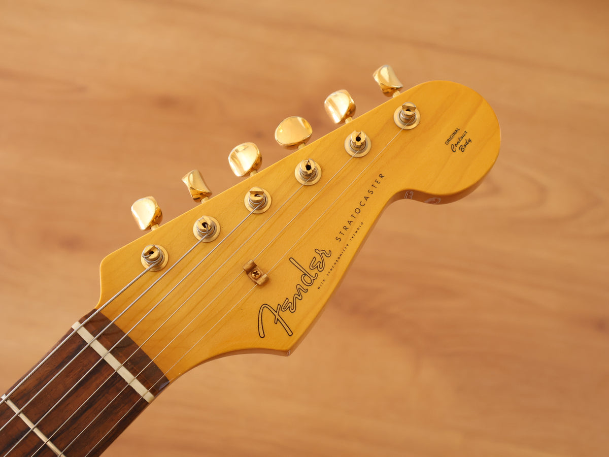 1995 Fender Japan ST62G Scalloped '62 Reissue Stratocaster (Sunburst)
