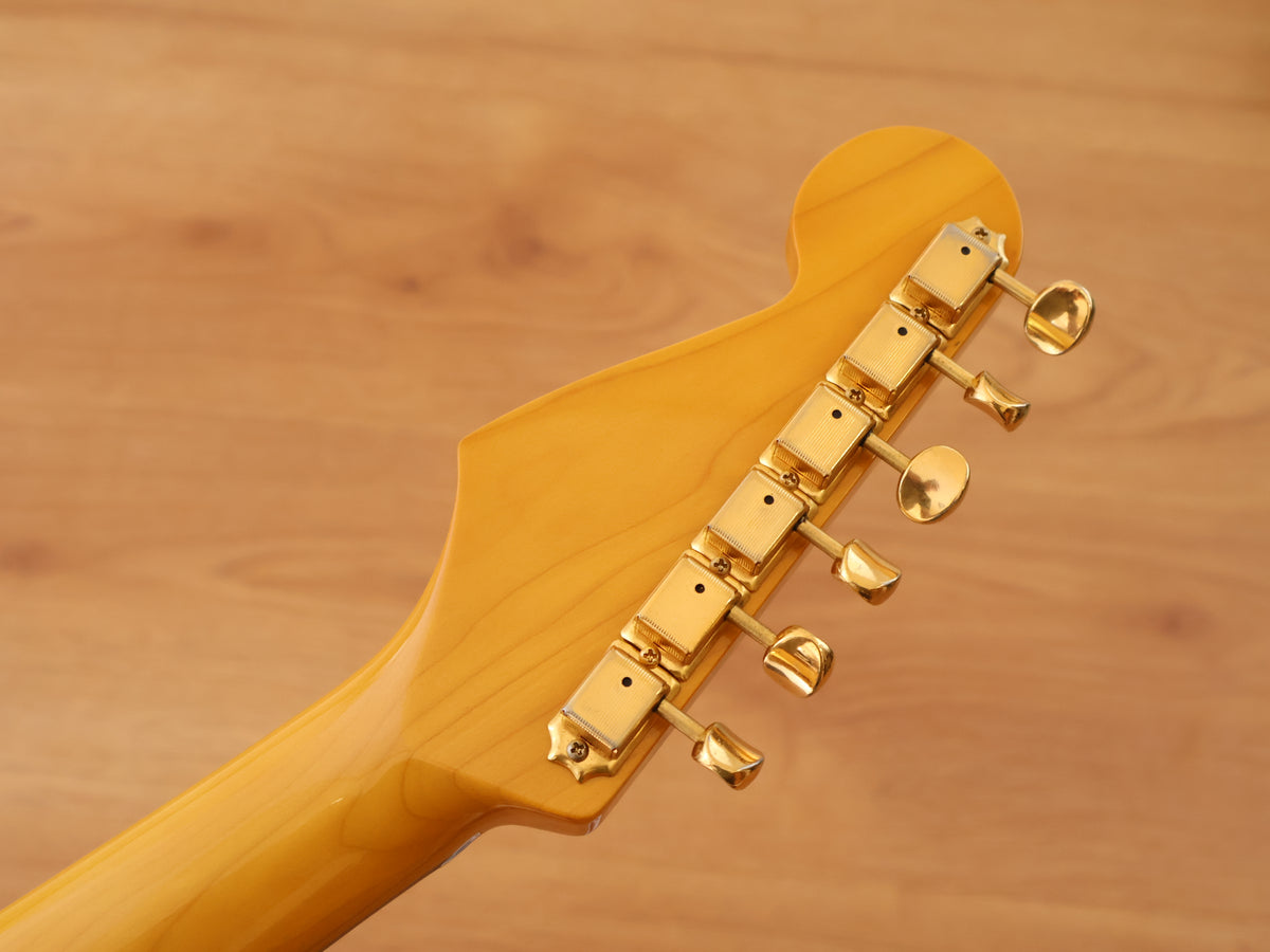 1995 Fender Japan ST62G Scalloped '62 Reissue Stratocaster (Sunburst)