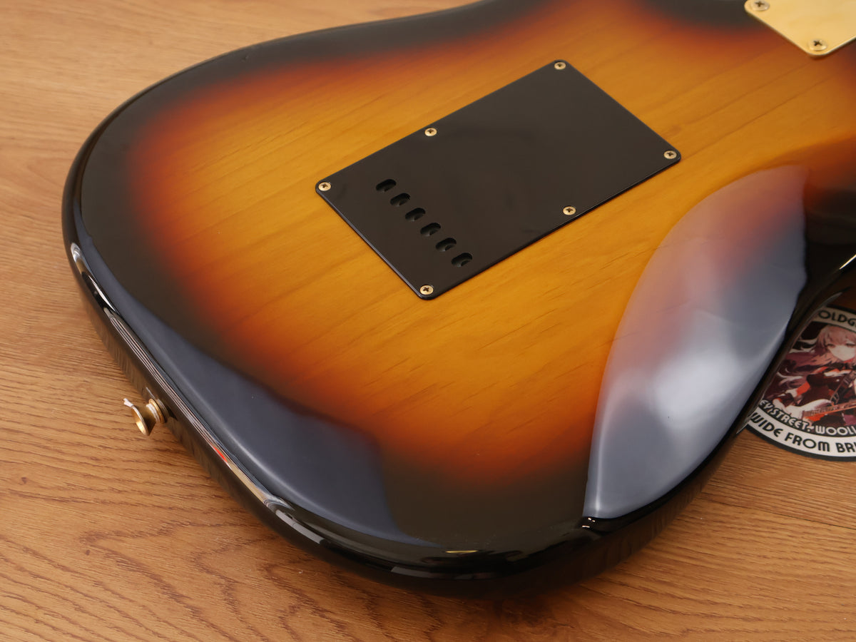 1995 Fender Japan ST62G Scalloped '62 Reissue Stratocaster (Sunburst)