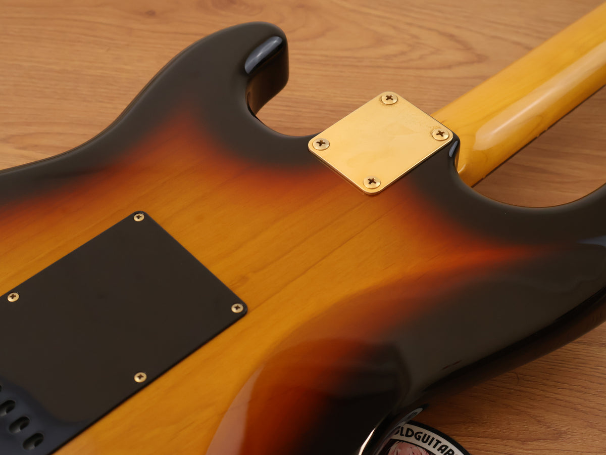 1995 Fender Japan ST62G Scalloped '62 Reissue Stratocaster (Sunburst)