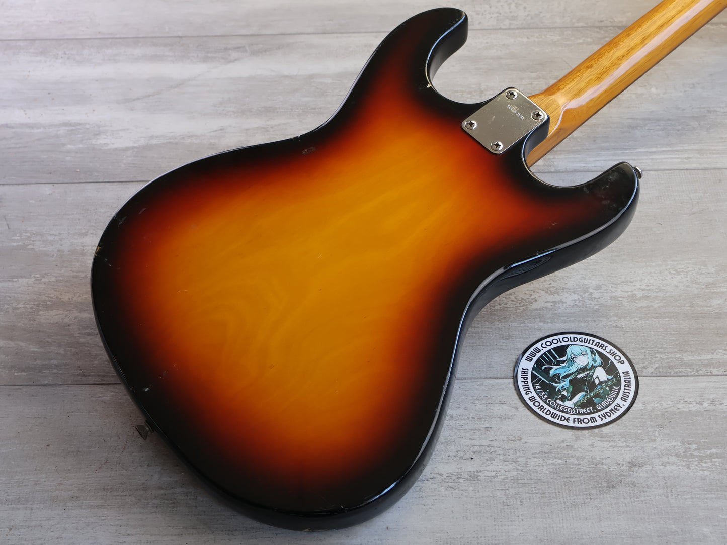1960's Guyatone Japan LG-127T Offset Electric Guitar (Sunburst)
