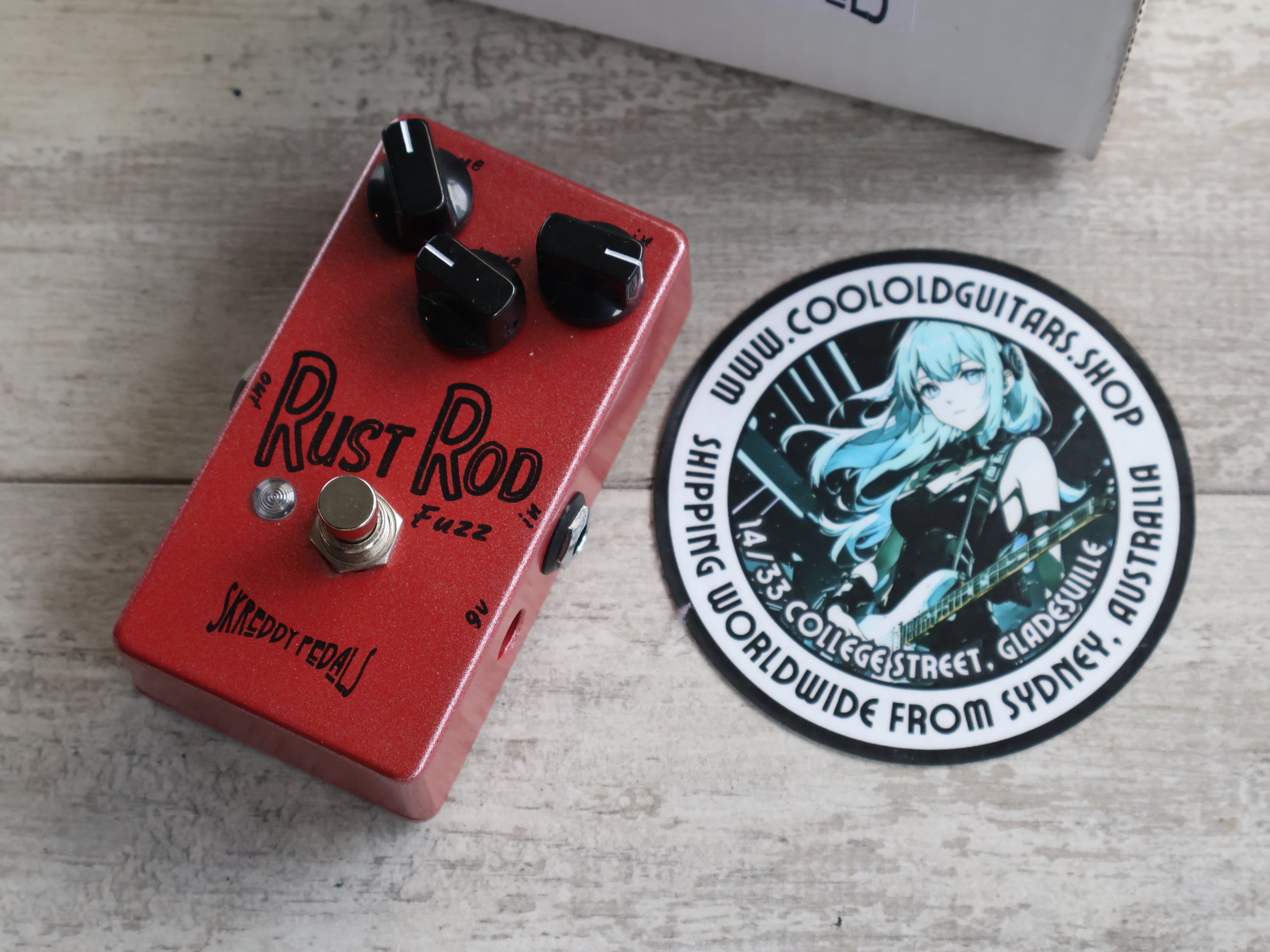 Rusted Rode Skreddy Rust Rod Fuzz – Cool Old Guitars