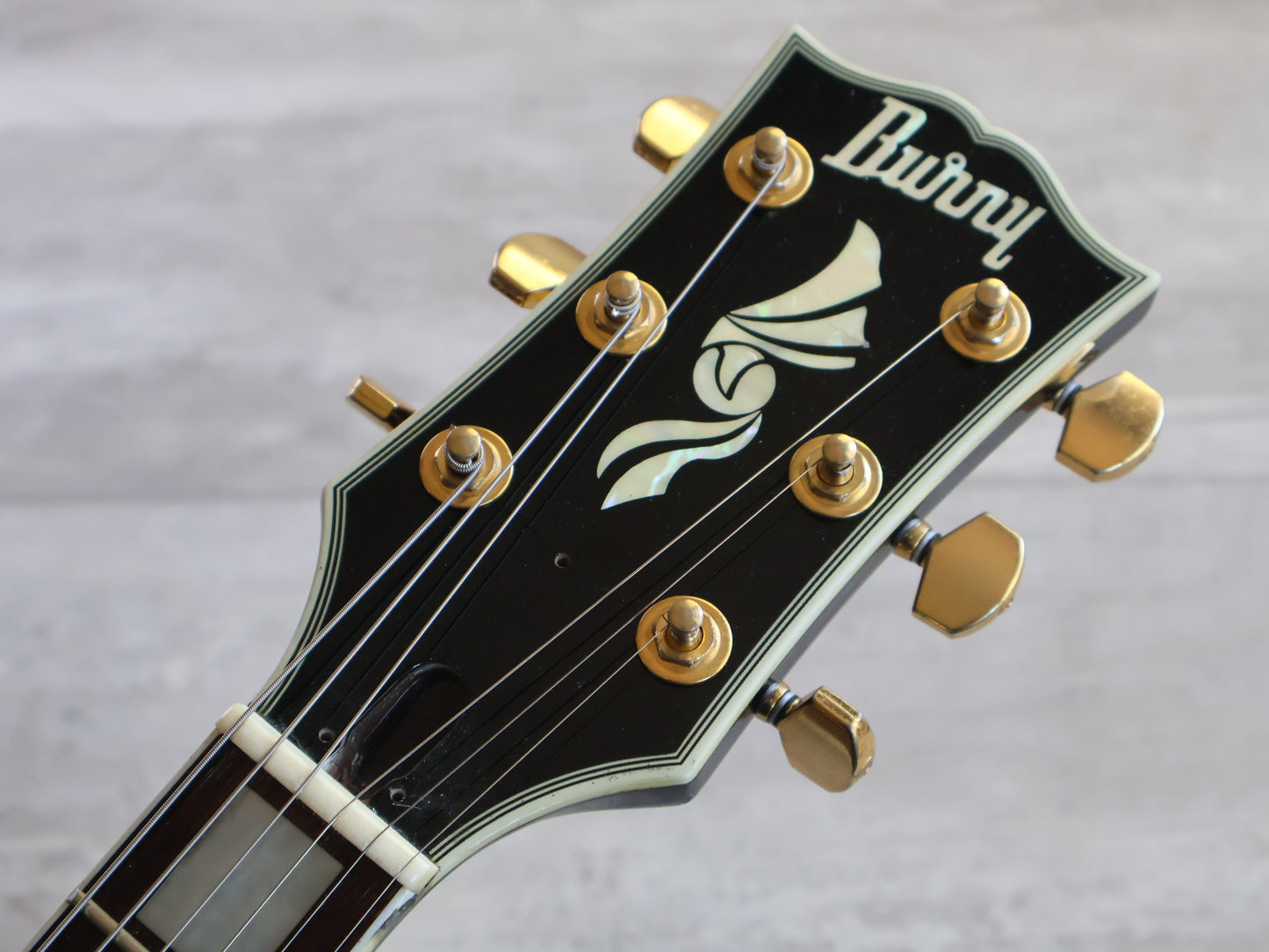 2003 Burny (Fernandes) RLC-55 Les Paul Custom (Black)