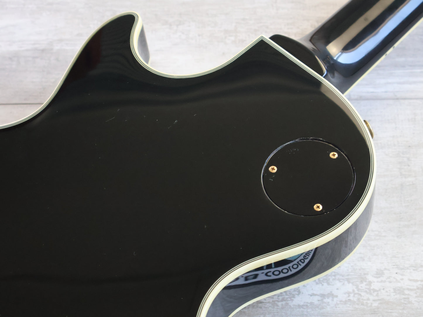 2003 Burny (Fernandes) RLC-55 Les Paul Custom (Black)