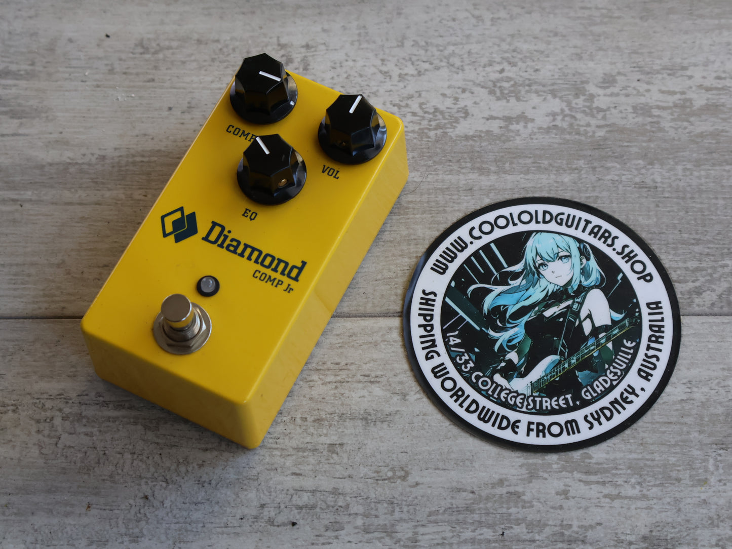Diamond Comp Jr. Compact Optical Compressor Pedal