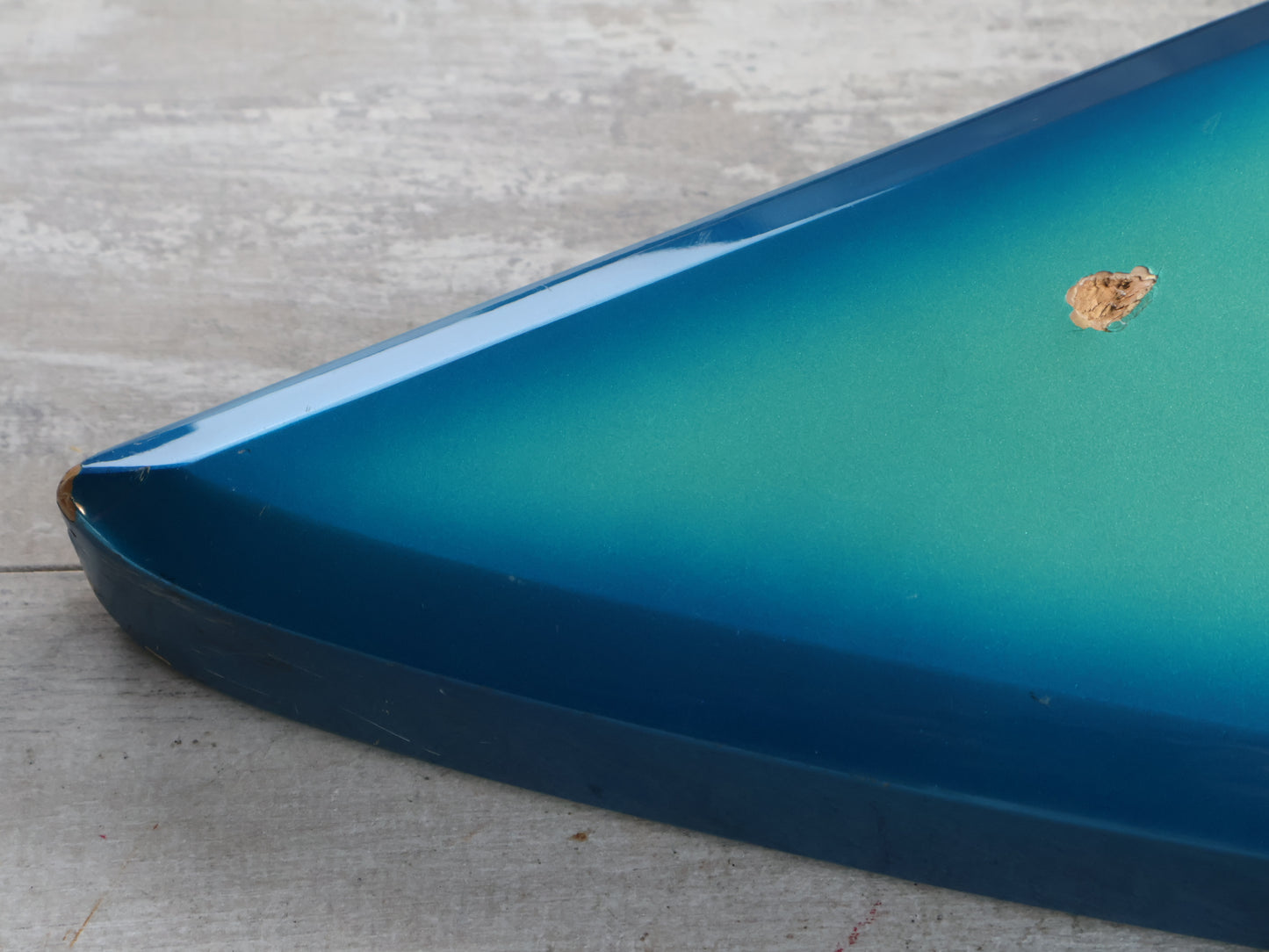 1984 Aria Pro II ZZB-Custom Explorer Bass (Metallic Blue Sunburst)