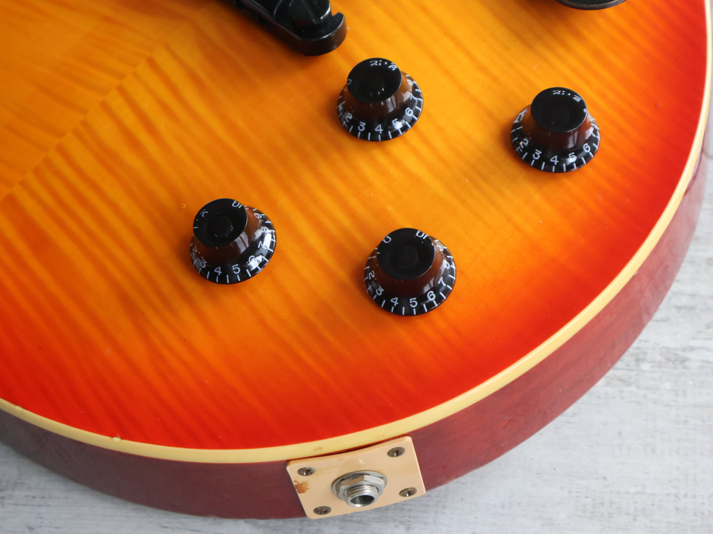 2008 Burny RLG-45 Les Paul Standard w/Kent Armstrong P90's (Vintage Cherry Sunburst)