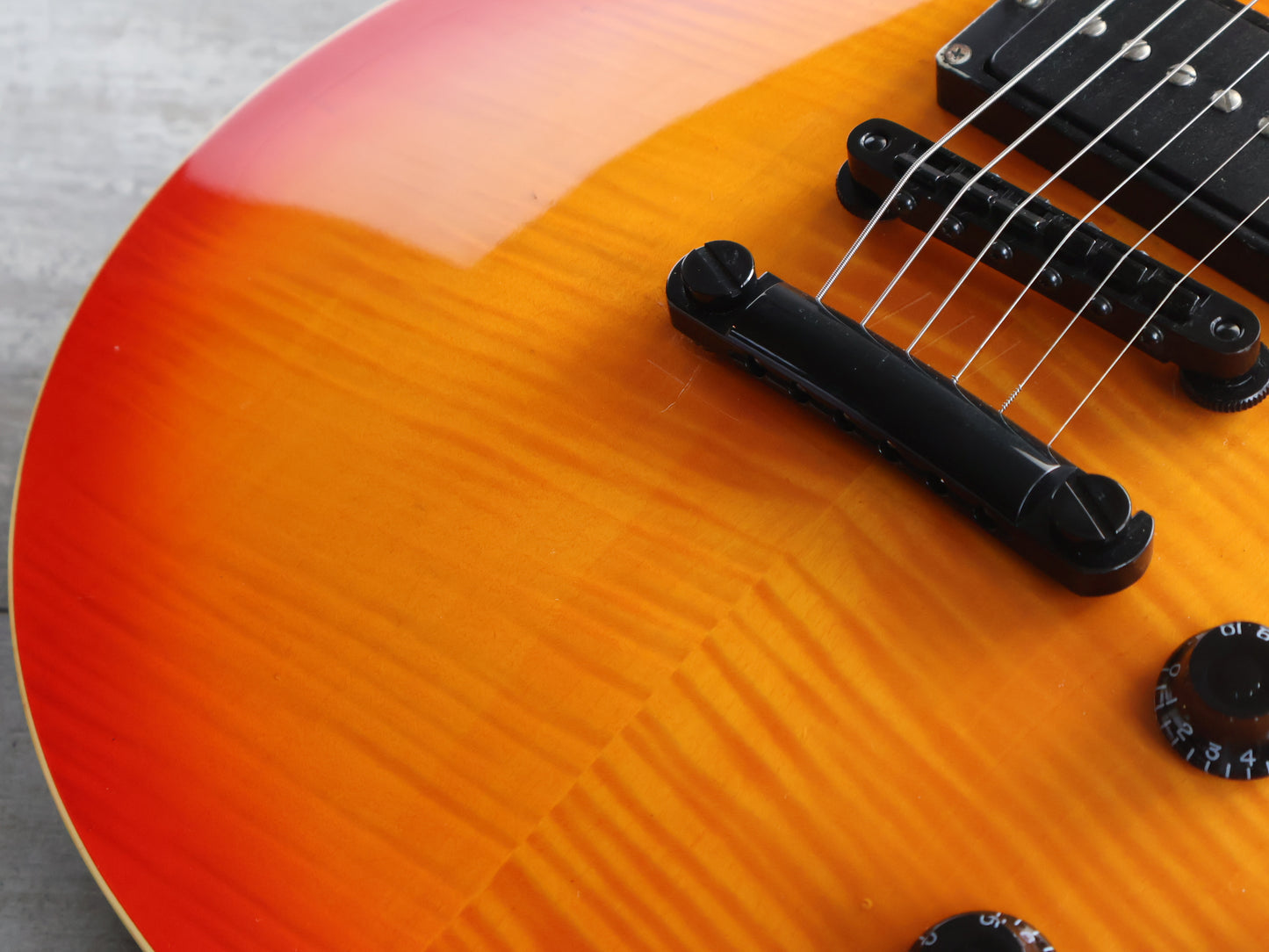 2008 Burny RLG-45 Les Paul Standard w/Kent Armstrong P90's (Vintage Cherry Sunburst)