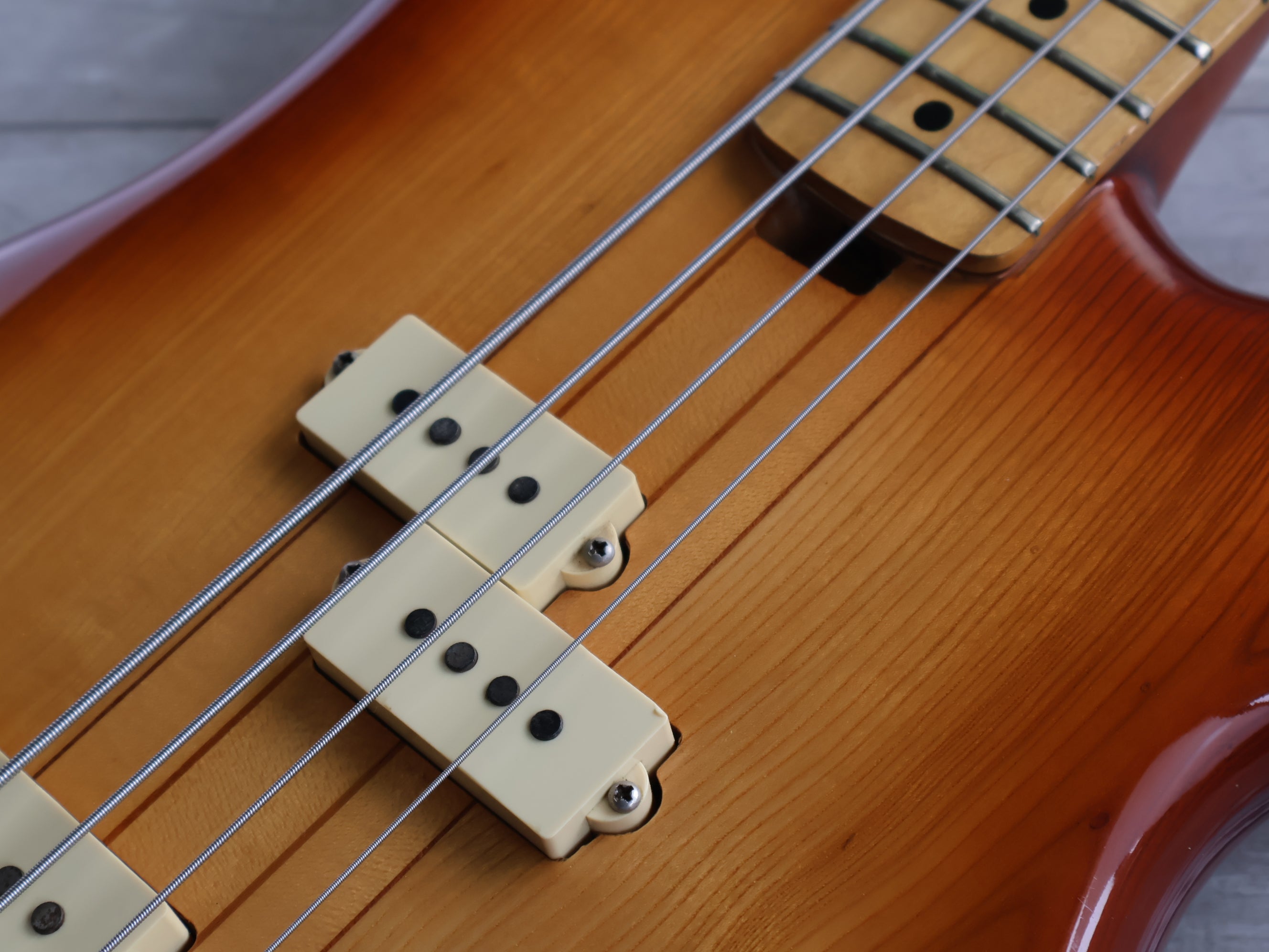 1980 Fernandes Japan FPM-80 Neckthrough Precision Bass (Cherry