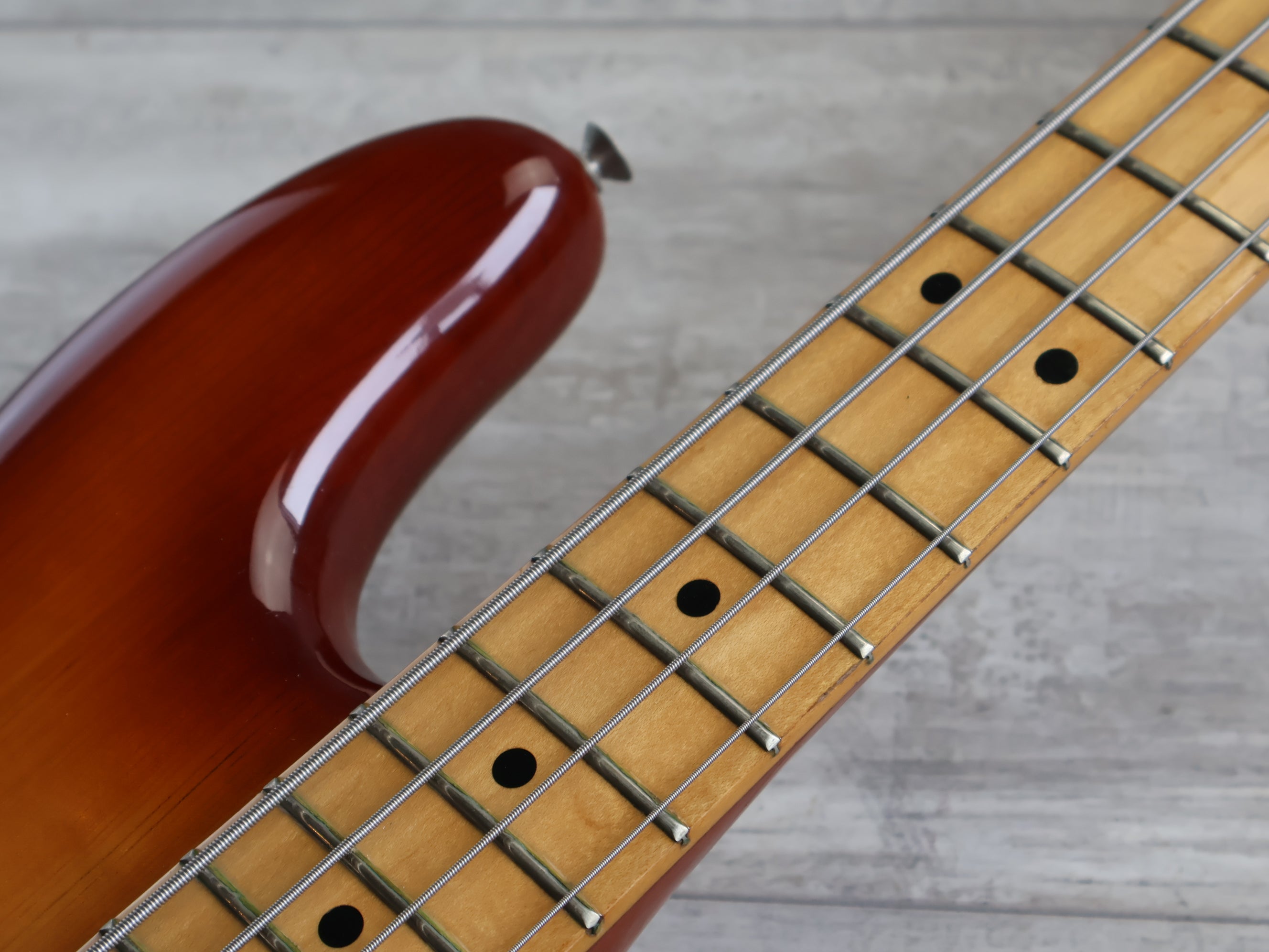 1980 Fernandes Japan FPM-80 Neckthrough Precision Bass (Cherry