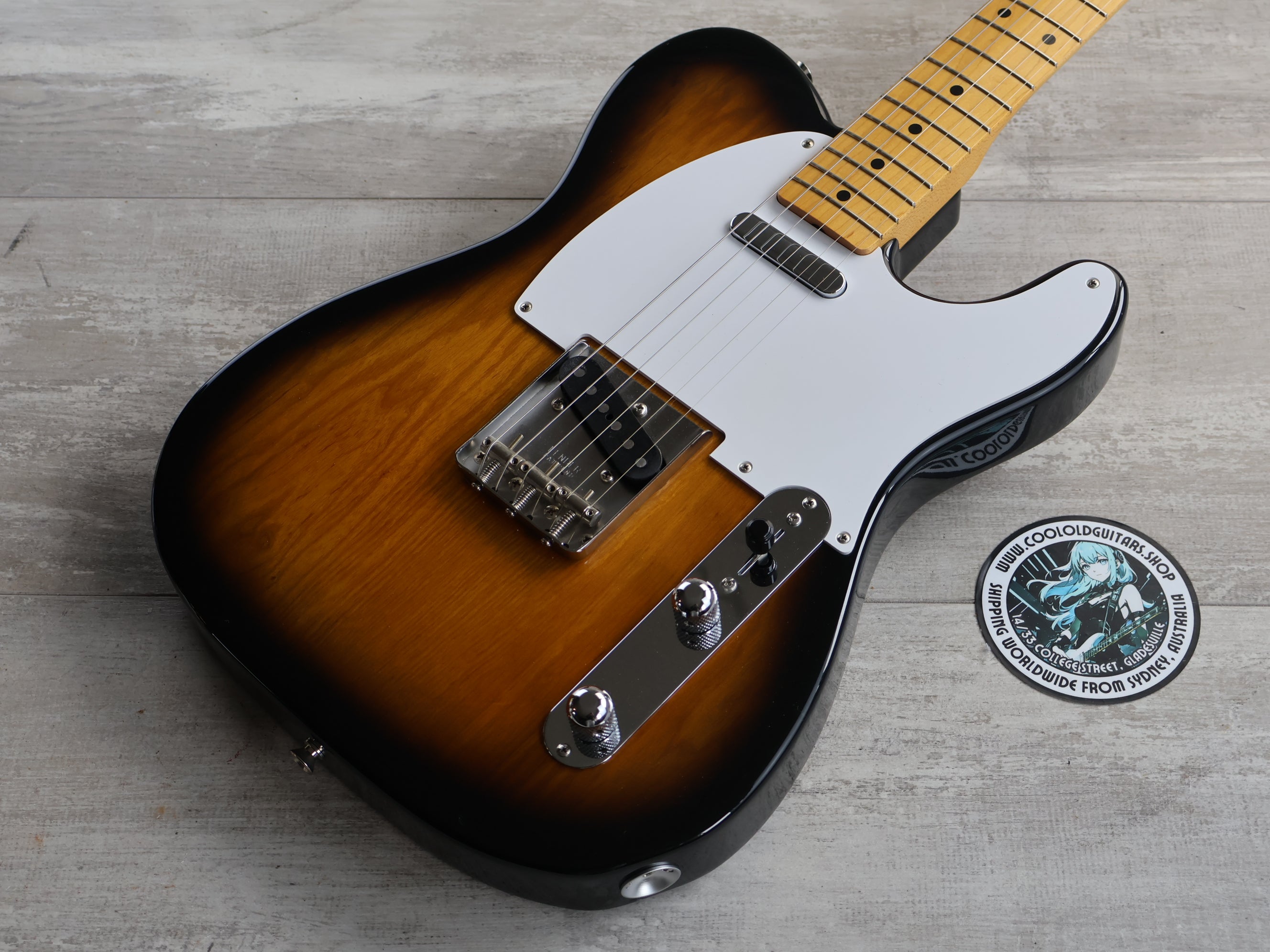 爆鳴り！ Fender Japan TL52-TX MADE IN JAPAN 2004 Fender Japan TL52-70US '52 Reissue Telecaster (Brown Sunburst