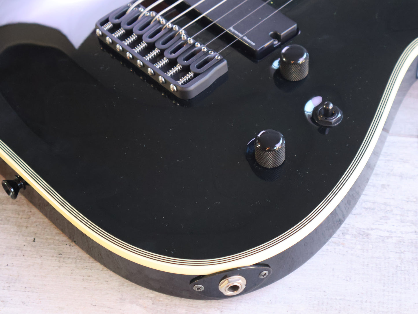 2014 ESP Japan E-II HRFT NT-8B 8-String Baritone (Black)