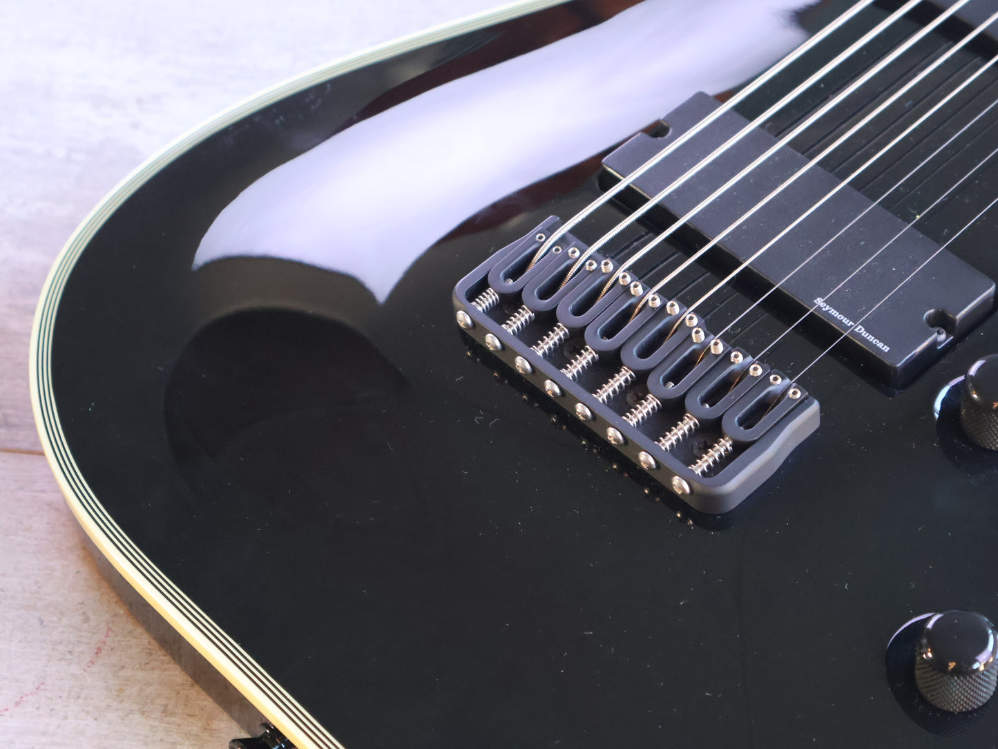 2014 ESP Japan E-II HRFT NT-8B 8-String Baritone (Black)