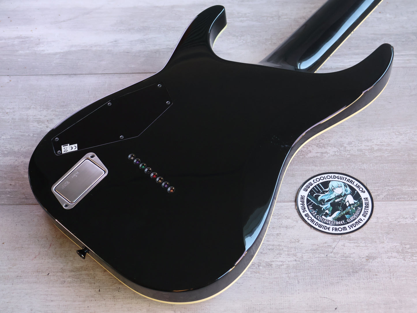 2014 ESP Japan E-II HRFT NT-8B 8-String Baritone (Black)