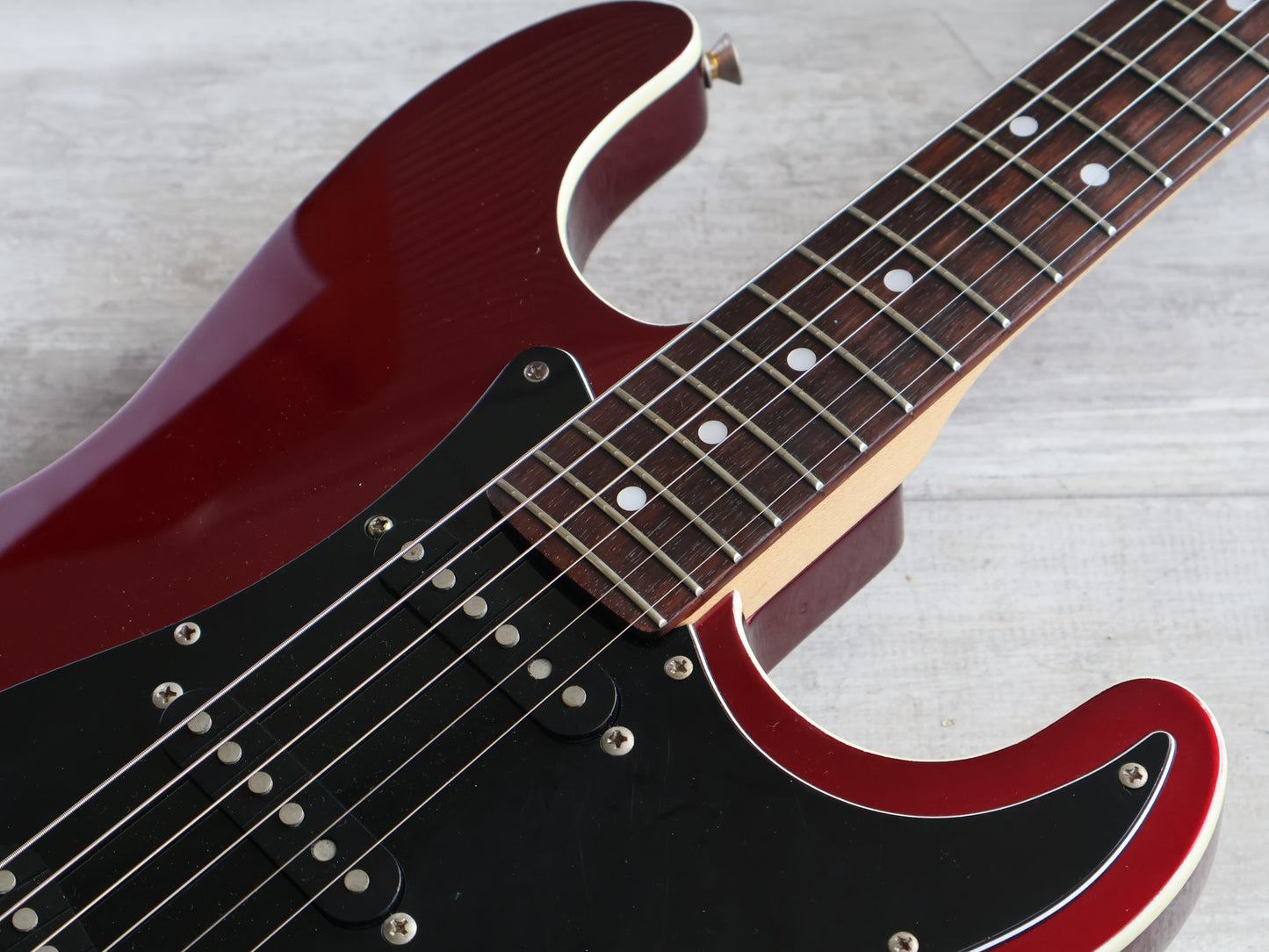 2012 Fender Japan AST Aerodyne Stratocaster (Old Candy Apple Red)