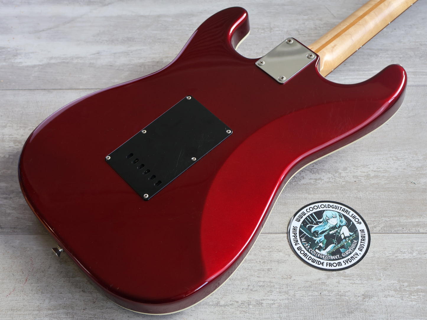 2012 Fender Japan AST Aerodyne Stratocaster (Old Candy Apple Red)