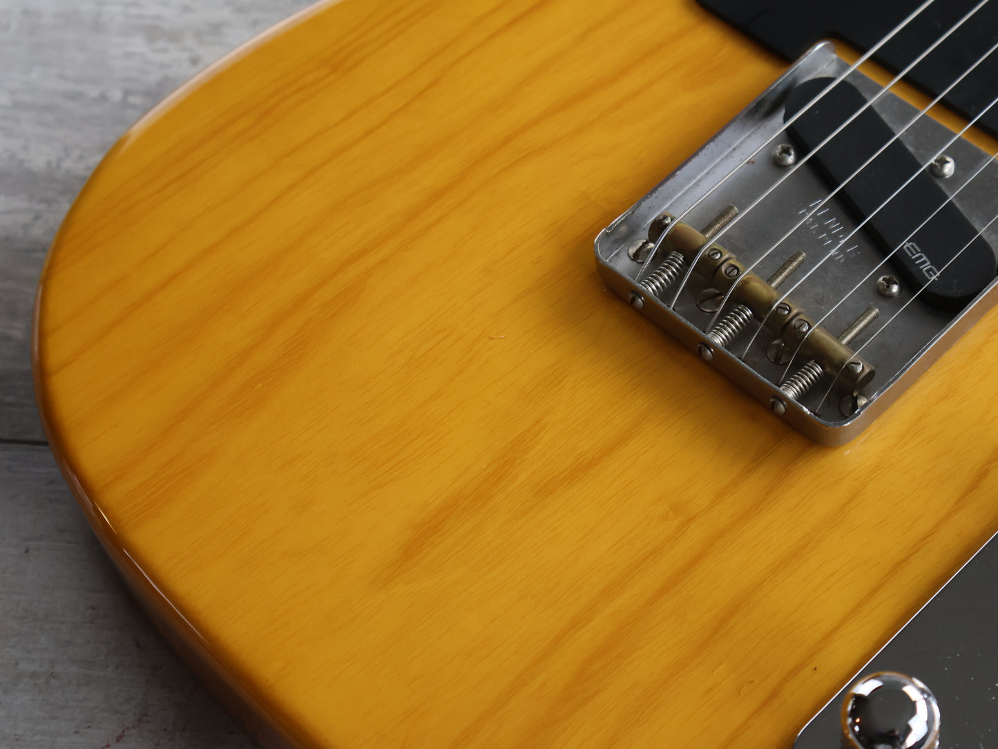 2012 Fender Japan TL52 '52 Reissue Telecaster w/EMG's (Natural)