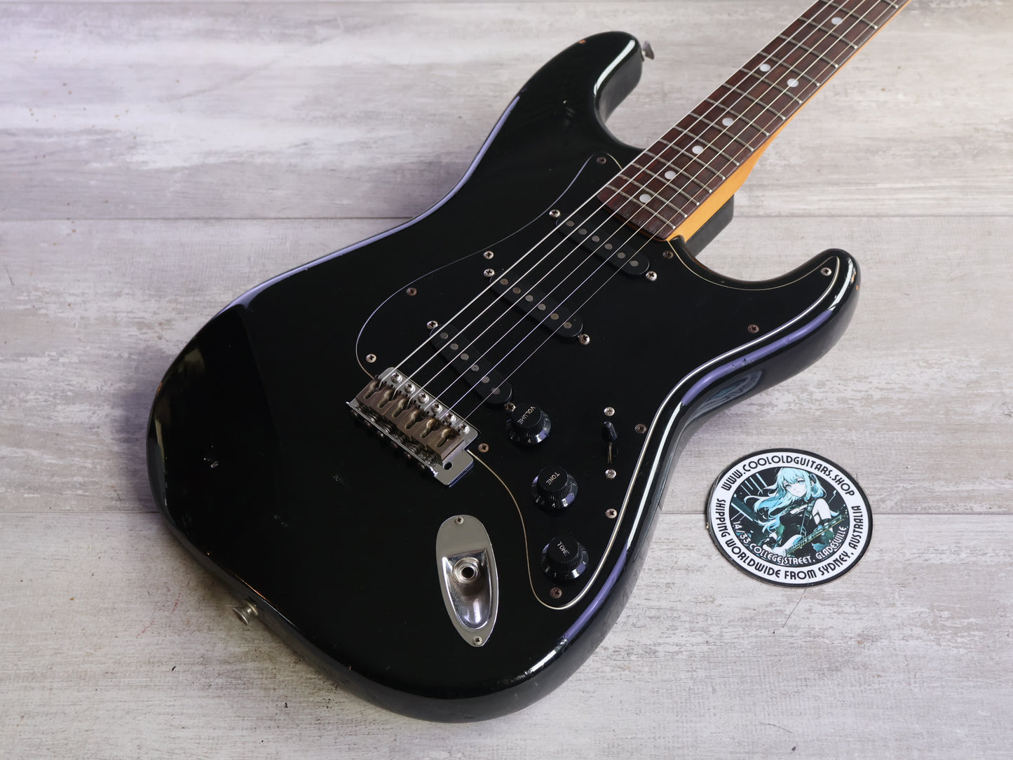 1980 Tokai Japan SS-80 Silver Star Stratocaster (Black)