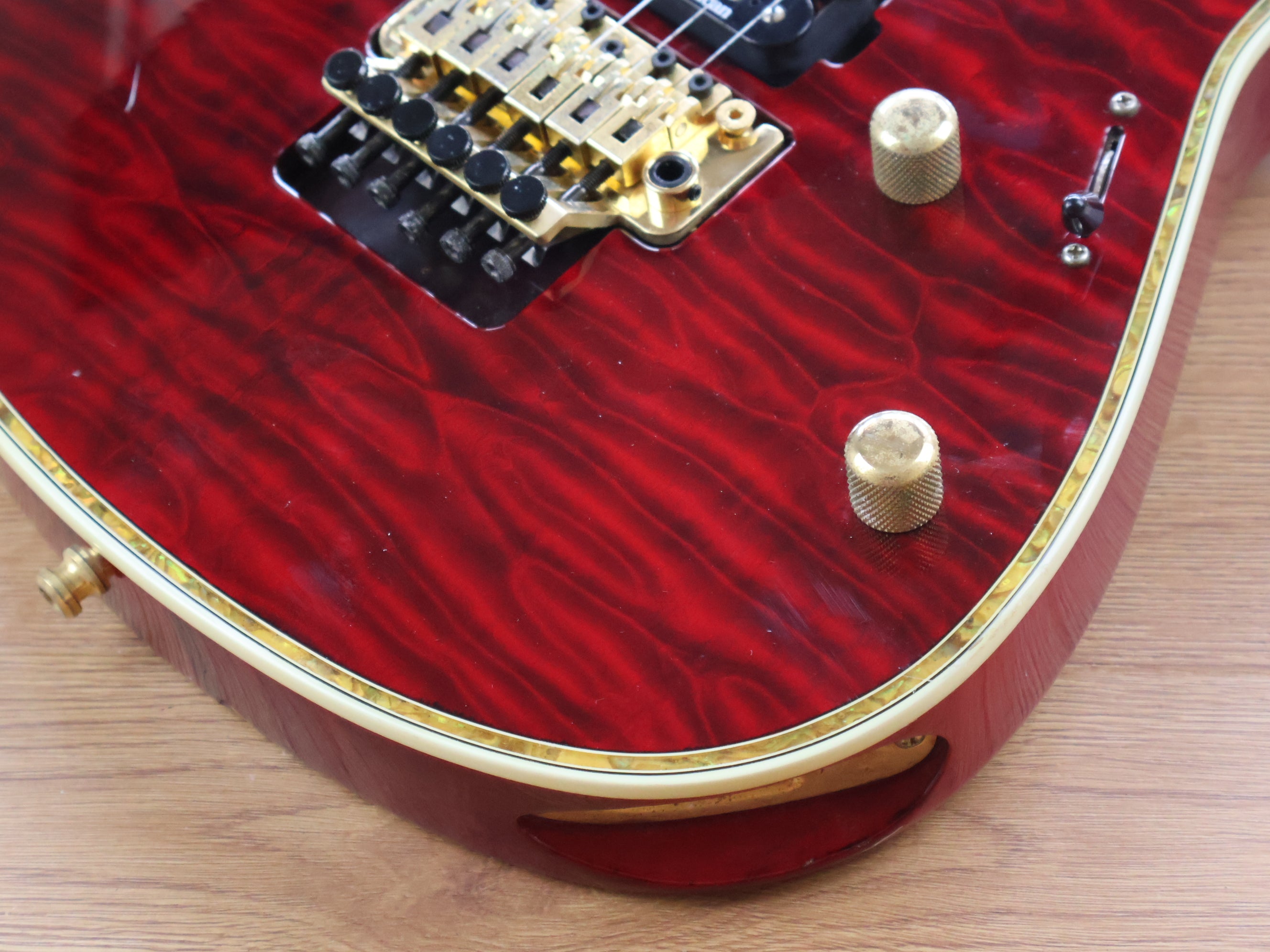 2010 Edwards (by ESP Japan) E-CY-165CTM 27-Fret Neckthrough