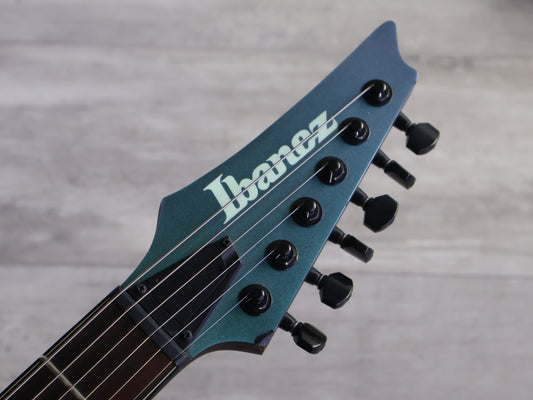 2020 Ibanez S671ALB BCM HSH Superstrat w/Fishmans (Blue Chameleon)