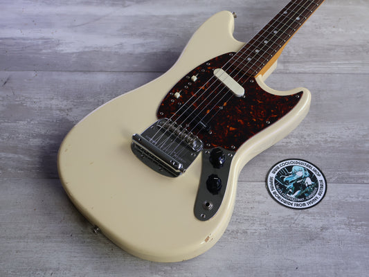 2007 Fender Japan MG69 '69 Reissue Mustang (Vintage White)
