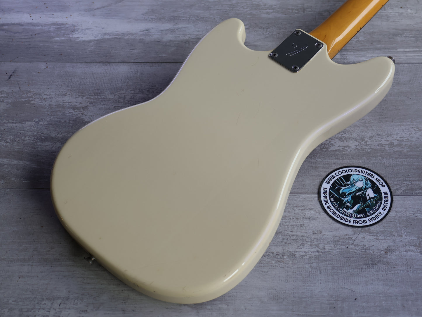 2007 Fender Japan MG69 '69 Reissue Mustang (Vintage White)