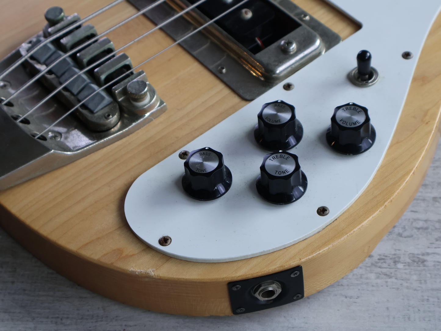 1983 Greco Japan PMB70 "Rock History Series" Electric Bass (Natural)