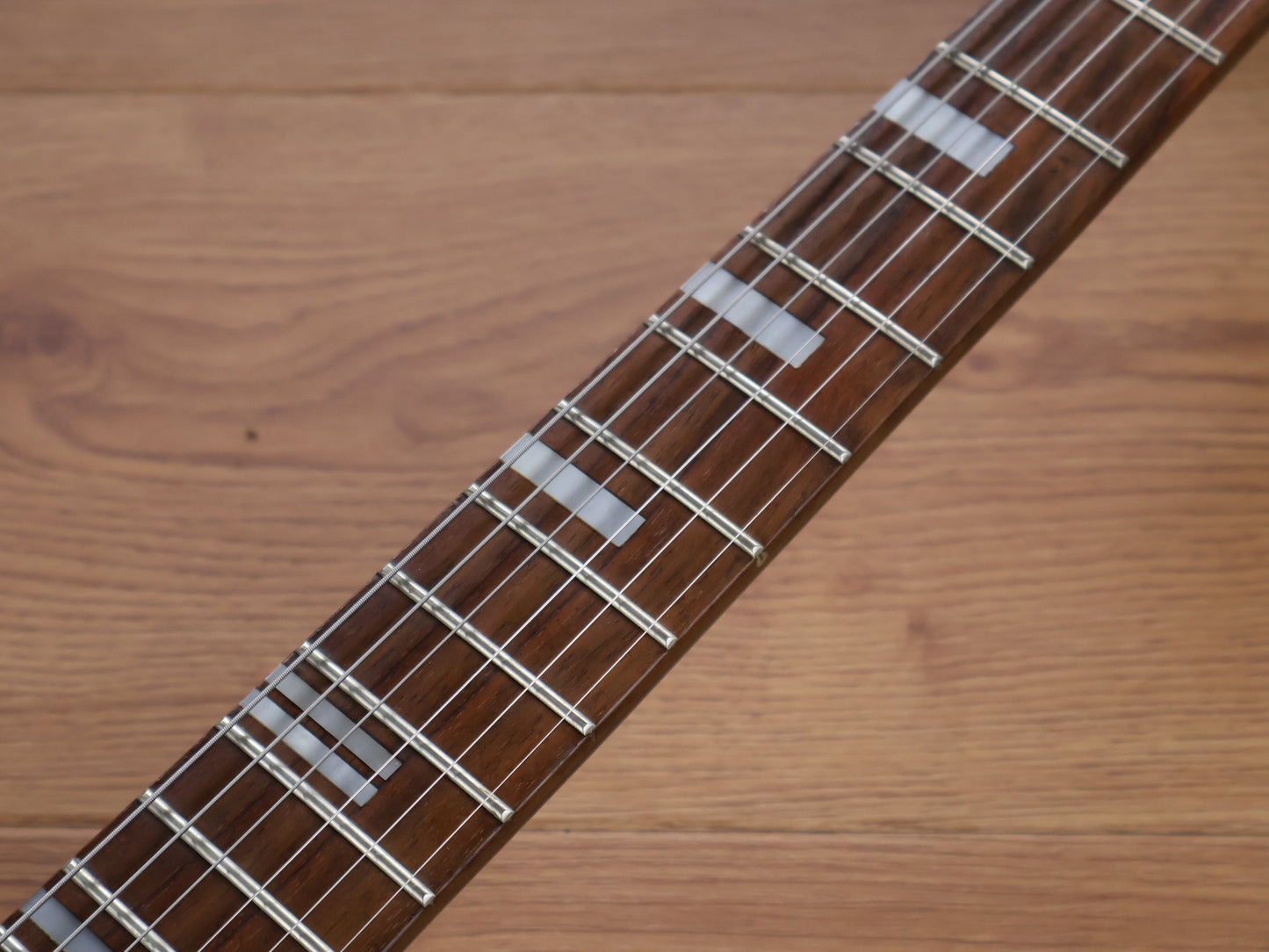 Daisy Rock Elite Custom Double Cutaway (Kaleidoscope Blue)