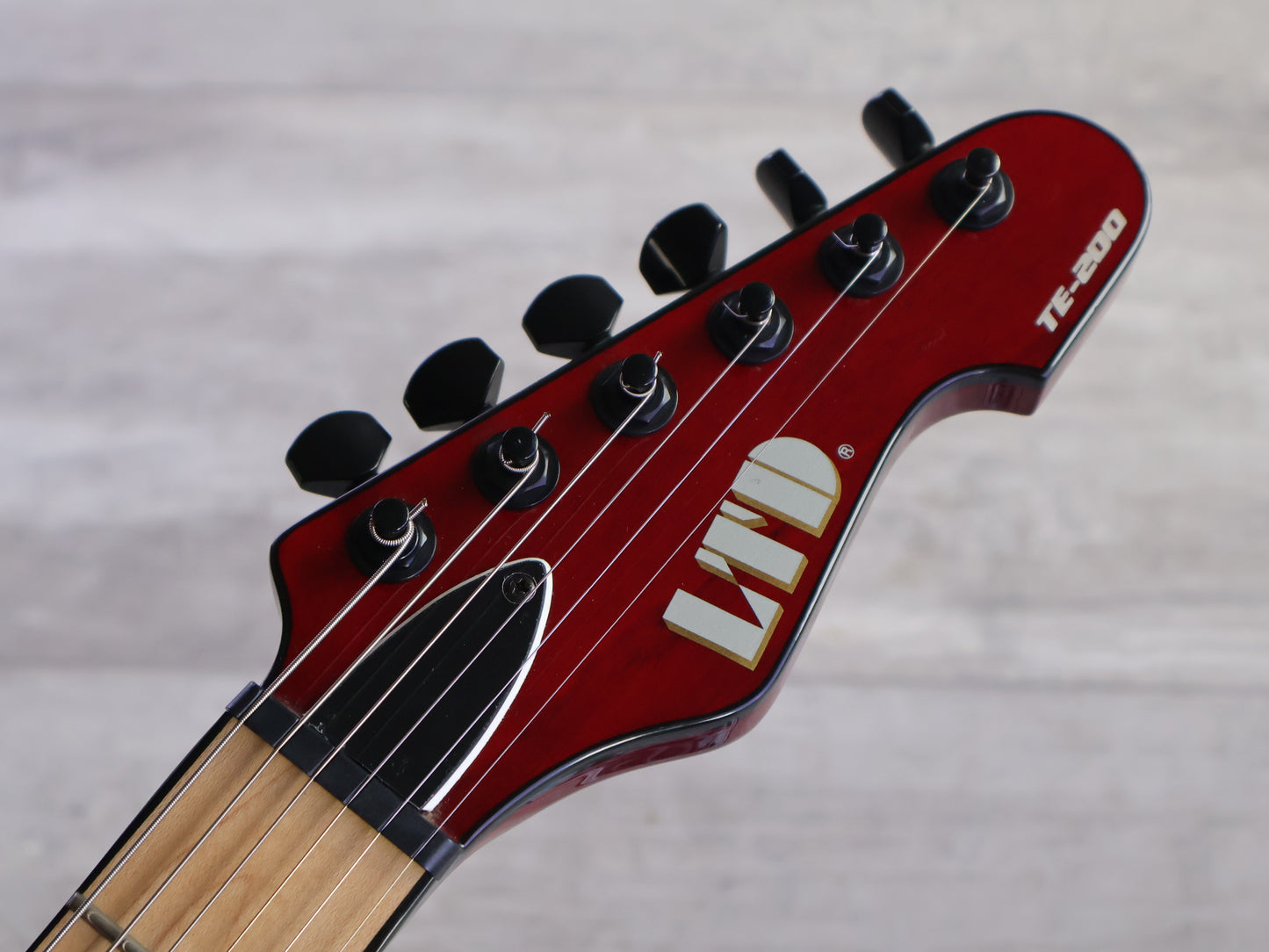 ESP LTD TE-200 HH Telecaster (See Thru Black Cherry)