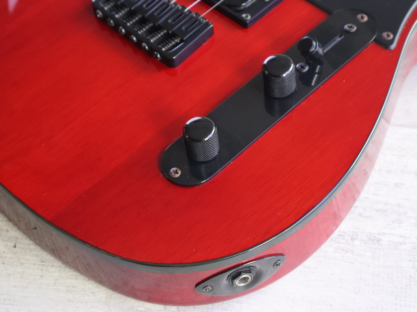 ESP LTD TE-200 HH Telecaster (See Thru Black Cherry)