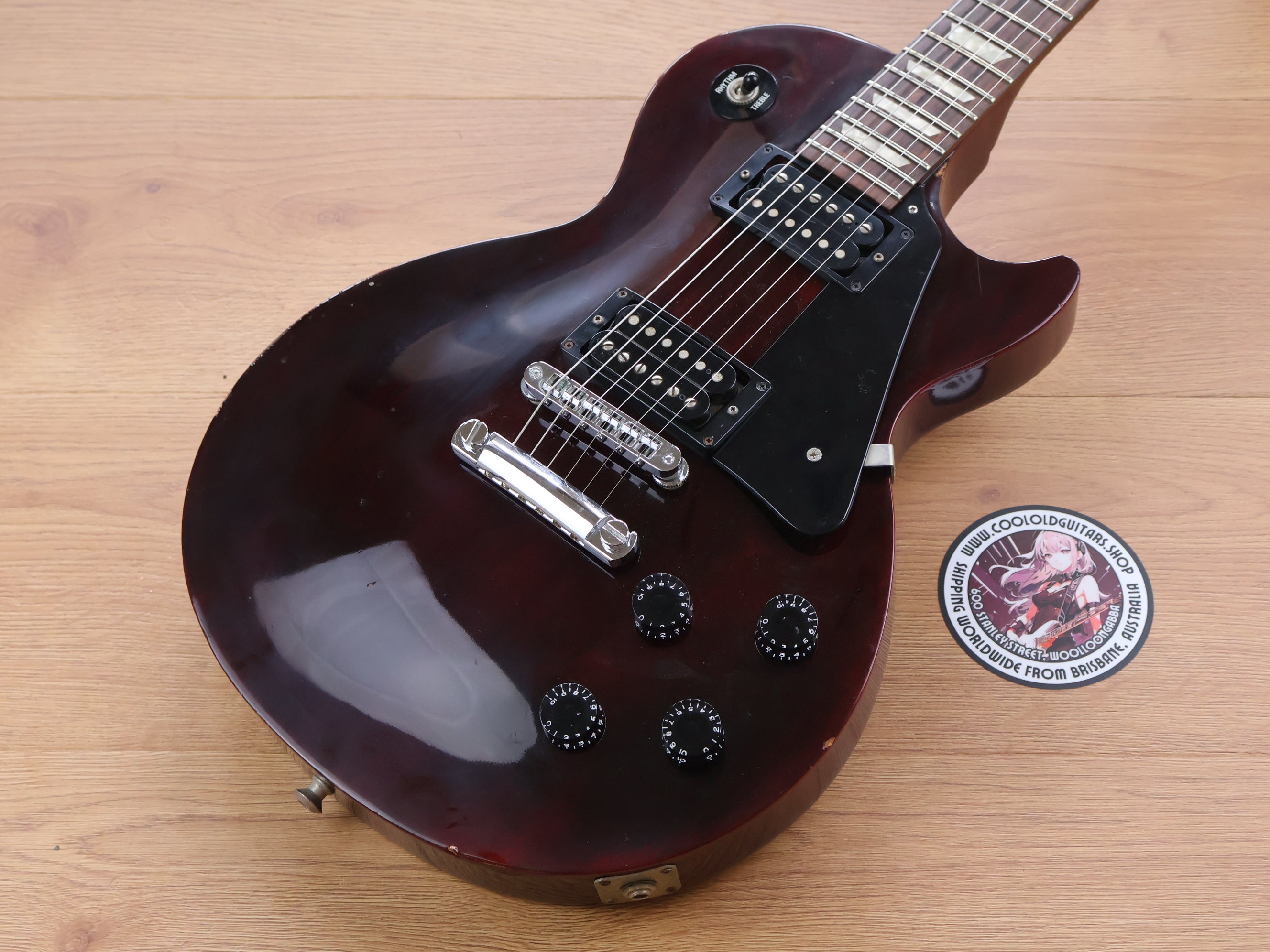 1995 Gibson USA Les Paul Studio (Wine Red) – Cool Old Guitars