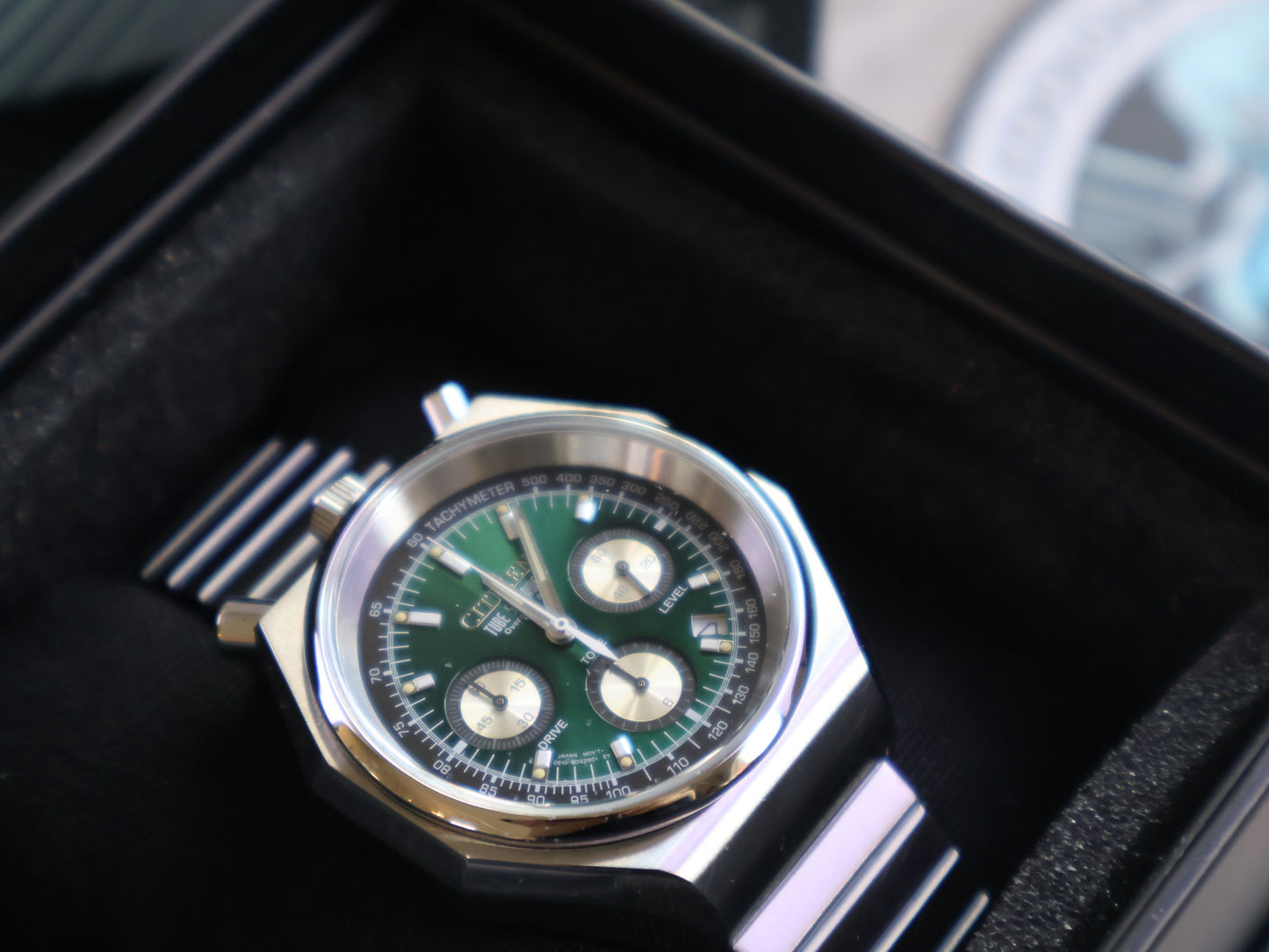 Citizen x Ibanez TSTCC808 Tsuno Chrono Custom Tube Screamer Watch (Limited to 500)