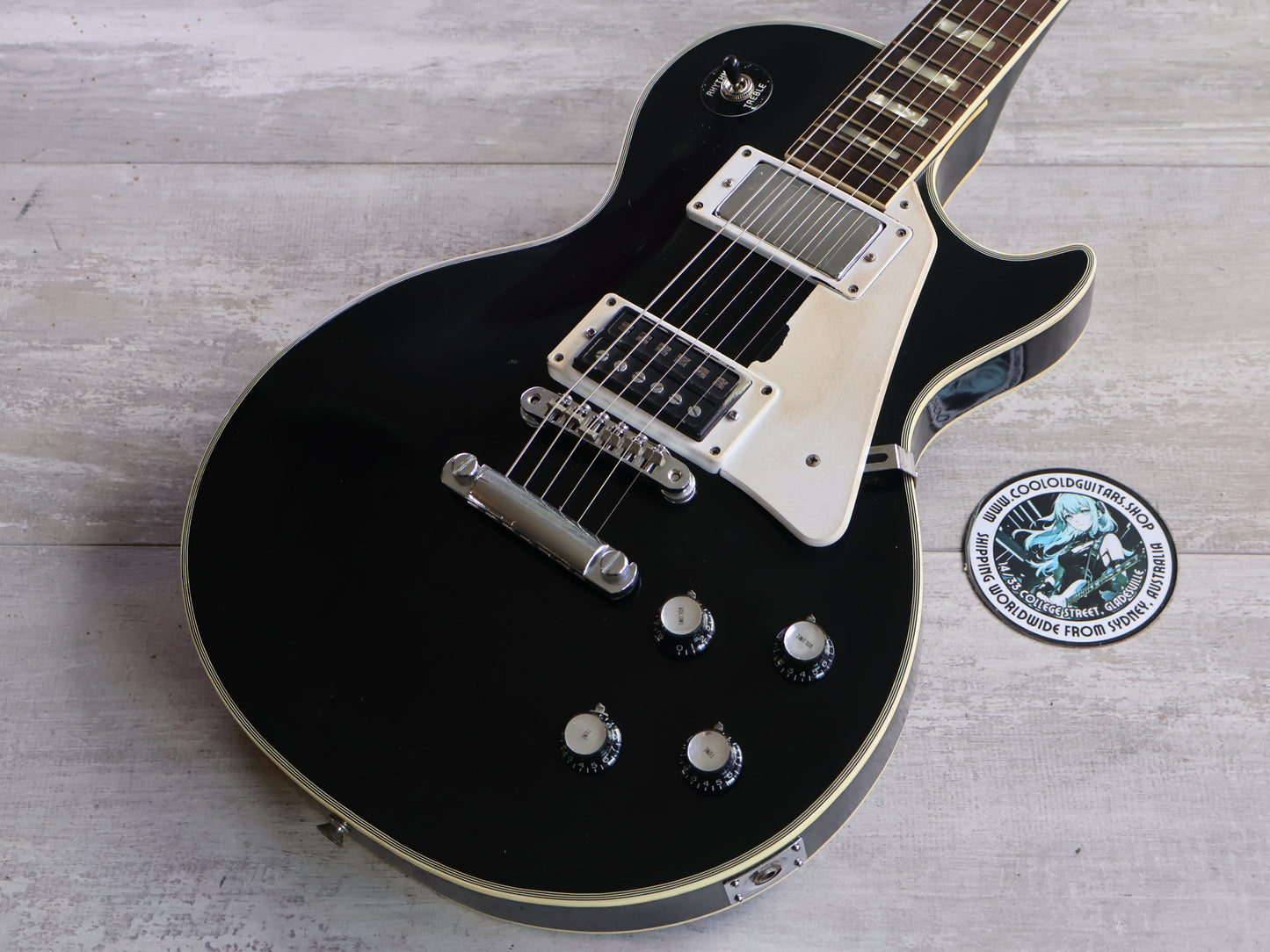 1970's Gaban Japan Les Paul Custom (Ebony)