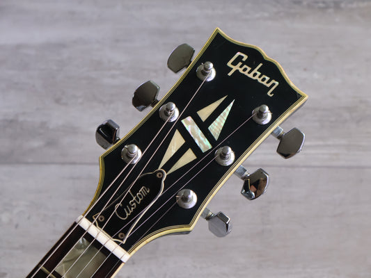 1970's Gaban Japan Les Paul Custom (Ebony)