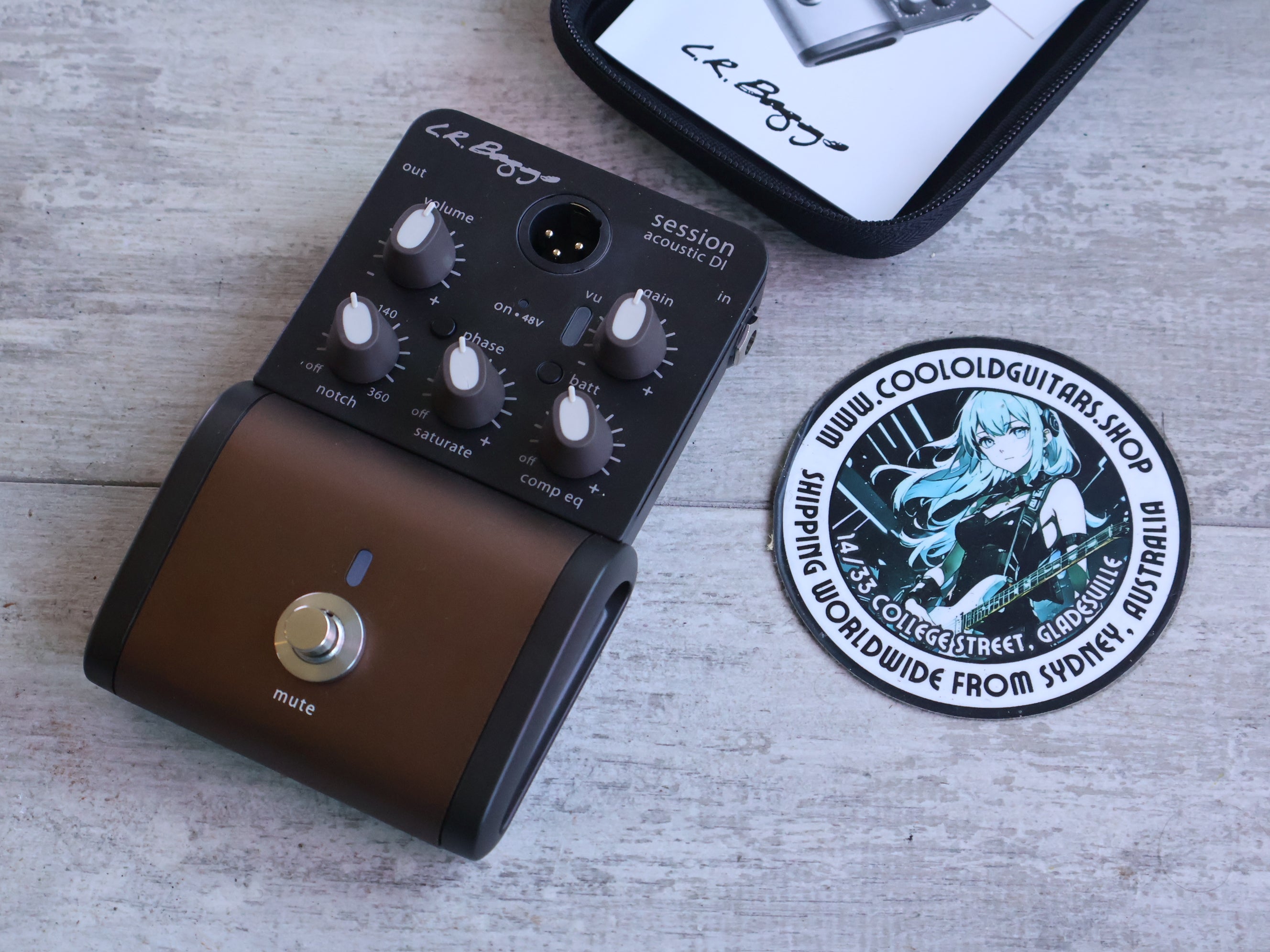 LR Baggs Session DI Acoustic Guitar Preamp + DI – Cool Old Guitars