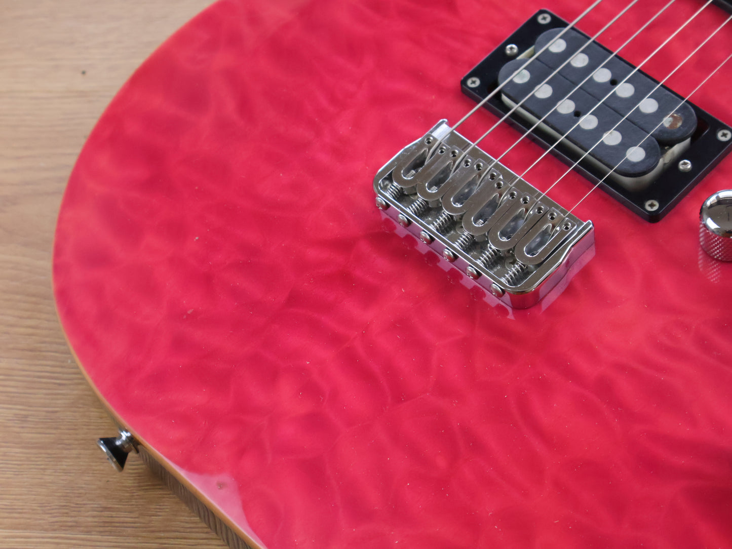 2014 Schecter Japan KR-24-2H-FXD/M Telecaster Style (Quilt Top Pink)