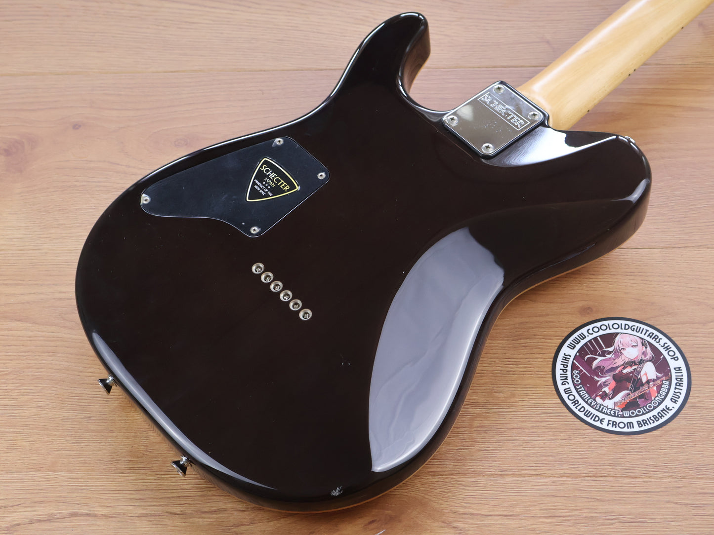 2014 Schecter Japan KR-24-2H-FXD/M Telecaster Style (Quilt Top Pink)