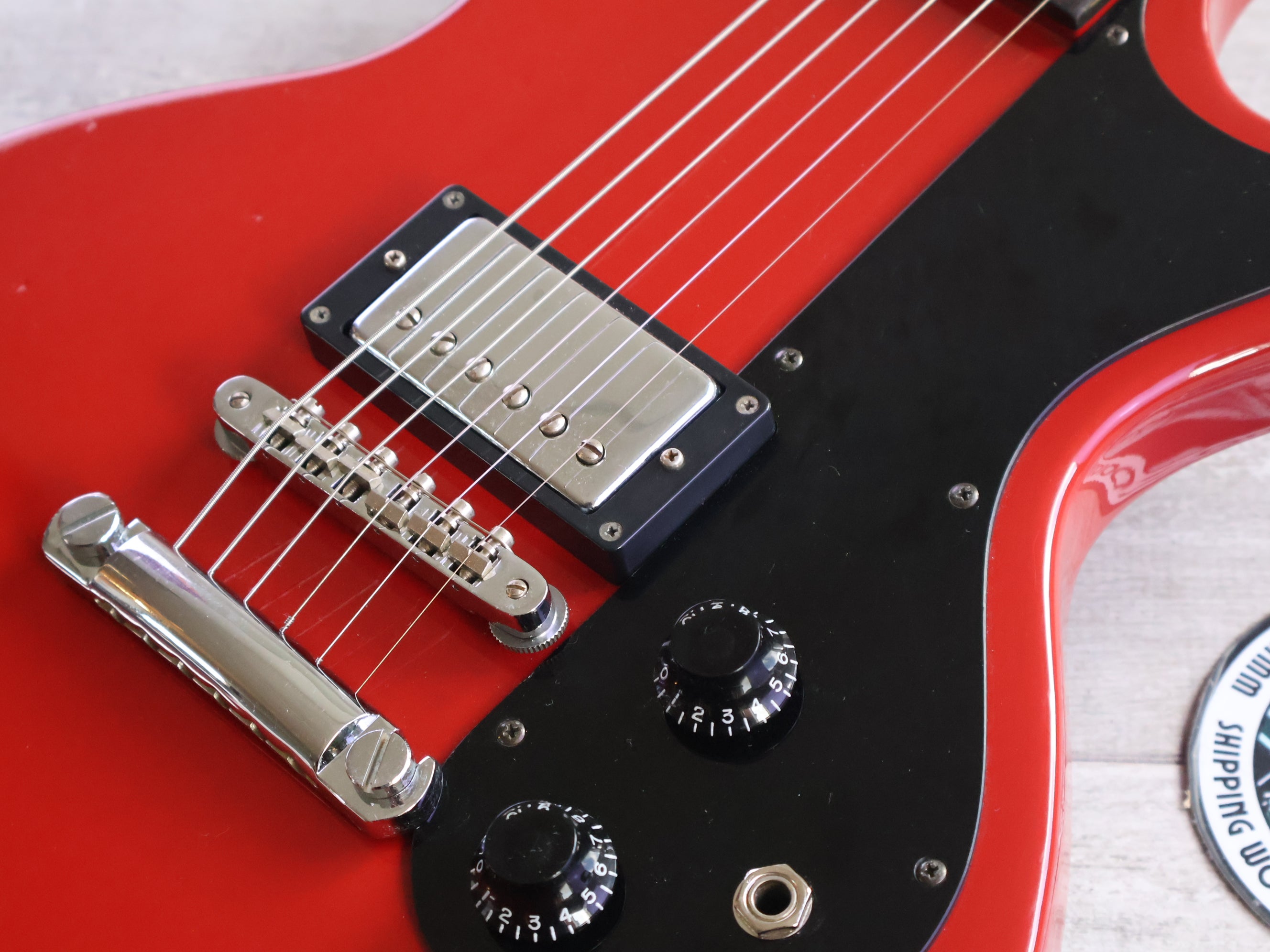 1991 Orville Japan MM-65 Melody Maker (Fire Engine Red) – Cool Old