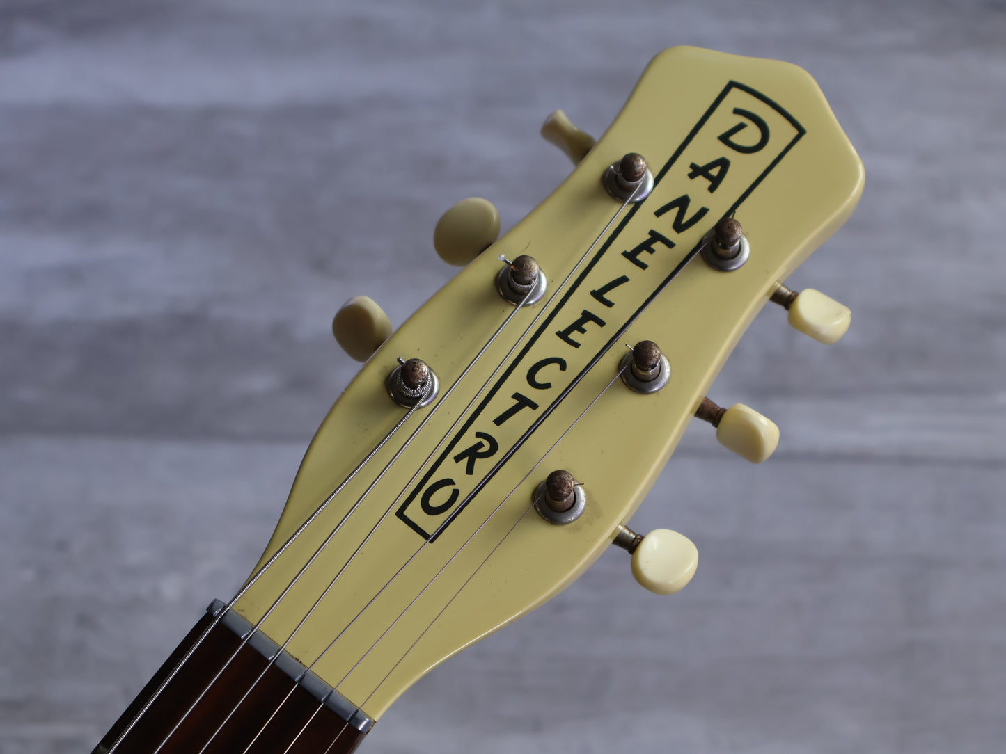1990's Danelectro Korea '56 U2 Electric Guitar (Cream)