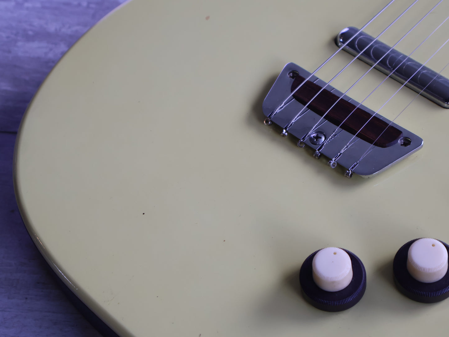 1990's Danelectro Korea '56 U2 Electric Guitar (Cream)