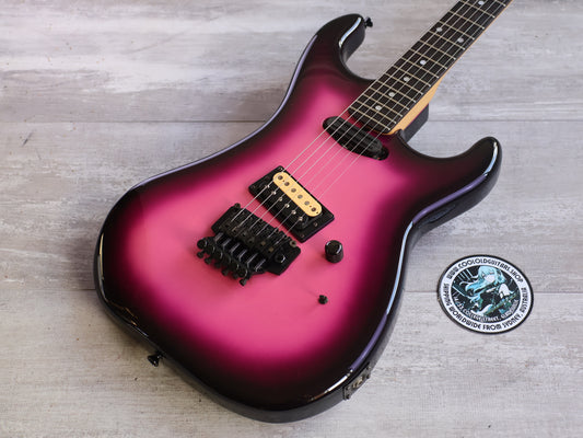 1980's Kramer Japan EK1-BF HS Superstrat (Purple Burst)