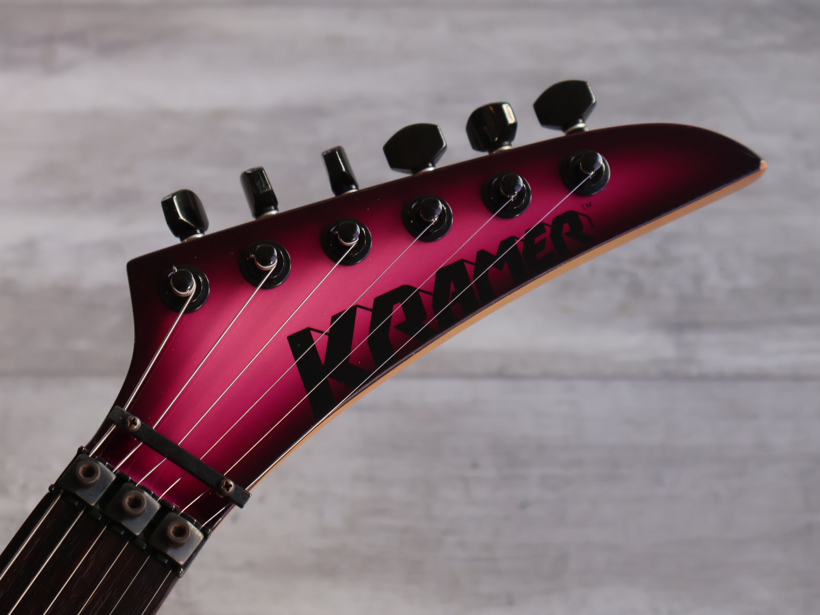 1980's Kramer Japan EK1-BF HS Superstrat (Purple Burst) – Cool Old