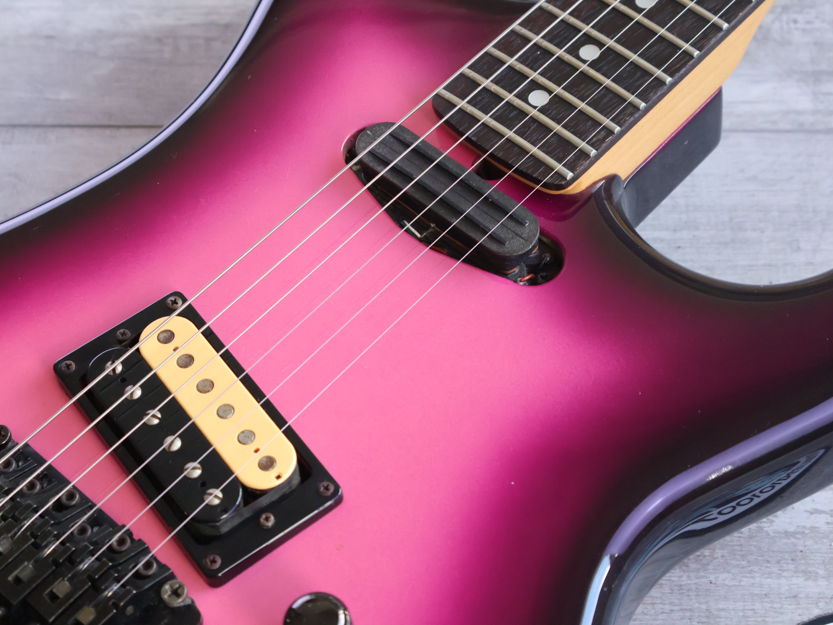 1980's Kramer Japan EK1-BF HS Superstrat (Purple Burst) – Cool Old
