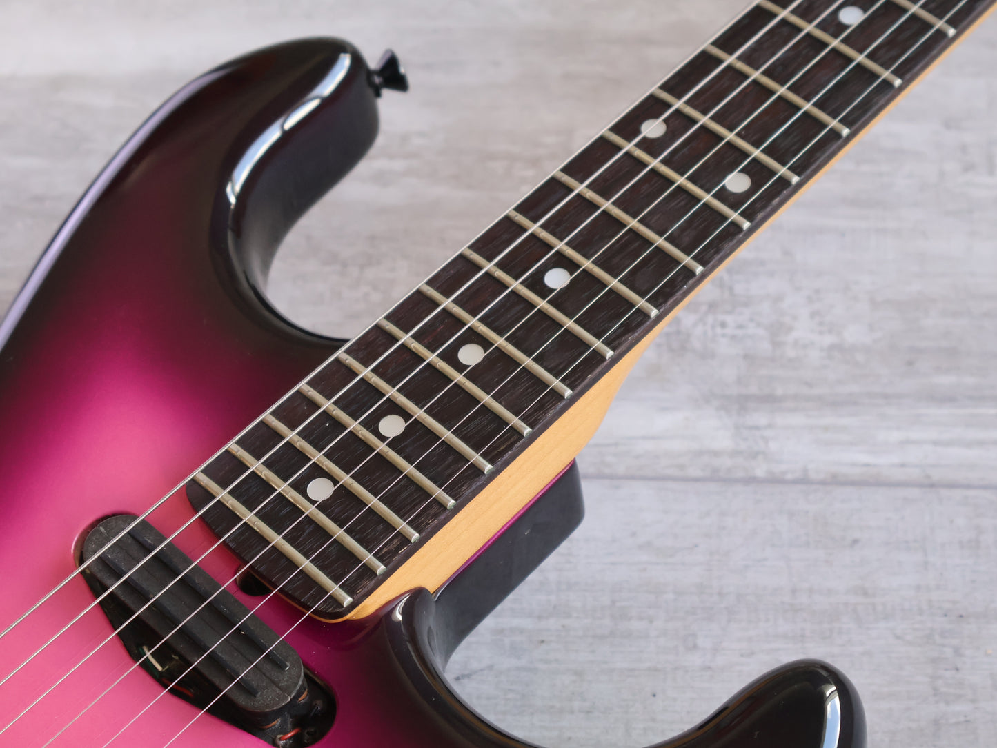 1980's Kramer Japan EK1-BF HS Superstrat (Purple Burst)