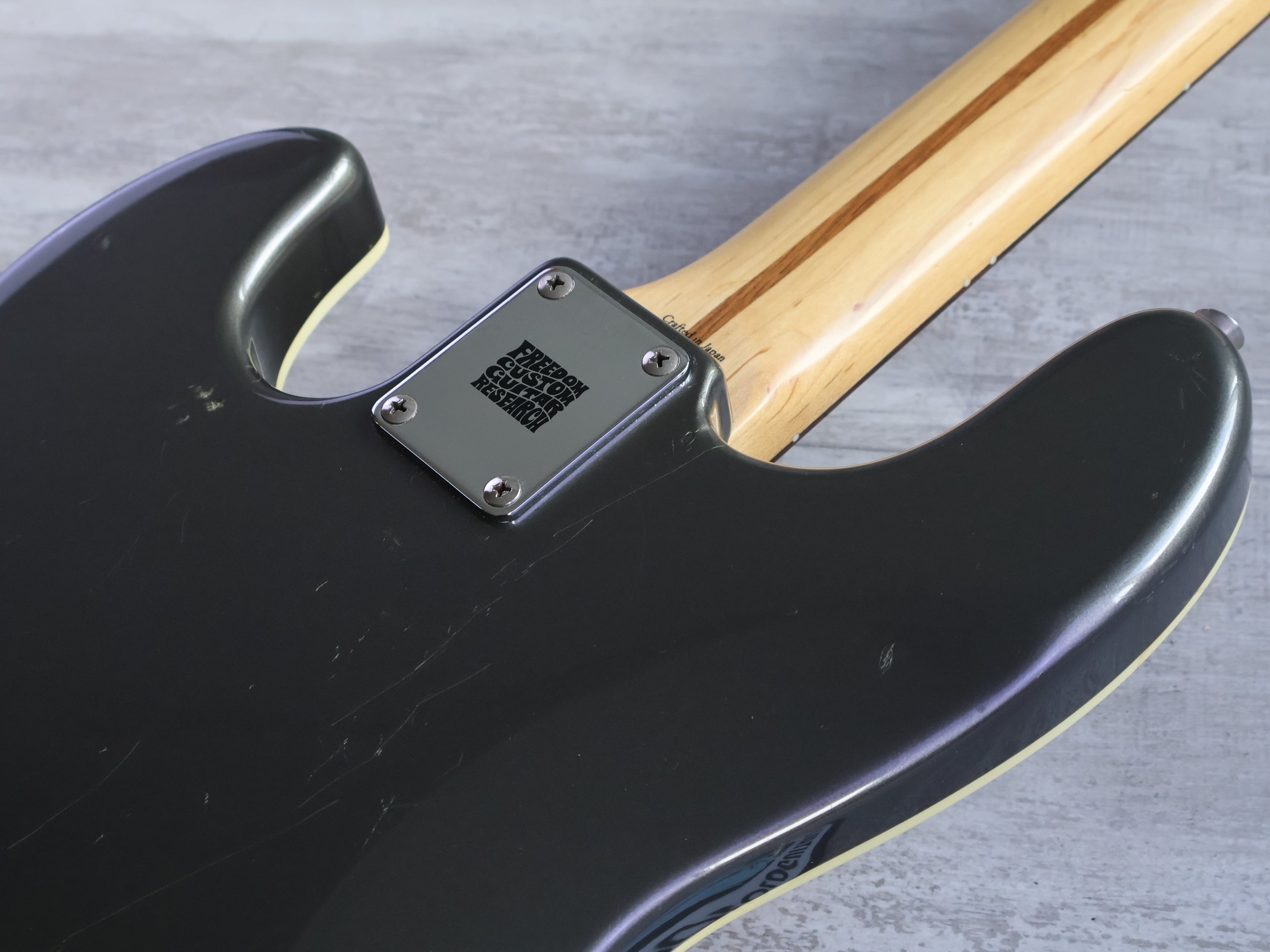 2006 Fender Japan AJB-65 Aerodyne Jazz Bass (Dolphin Grey) – Cool