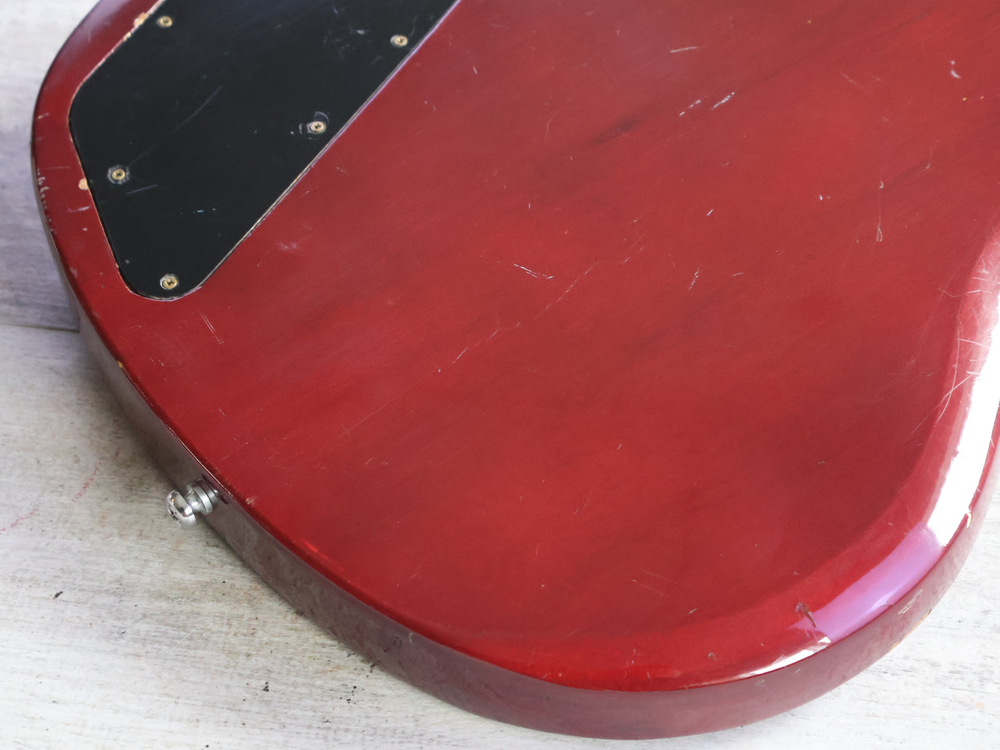 1970's Tomson SG Double Cutaway (Cherry Red)