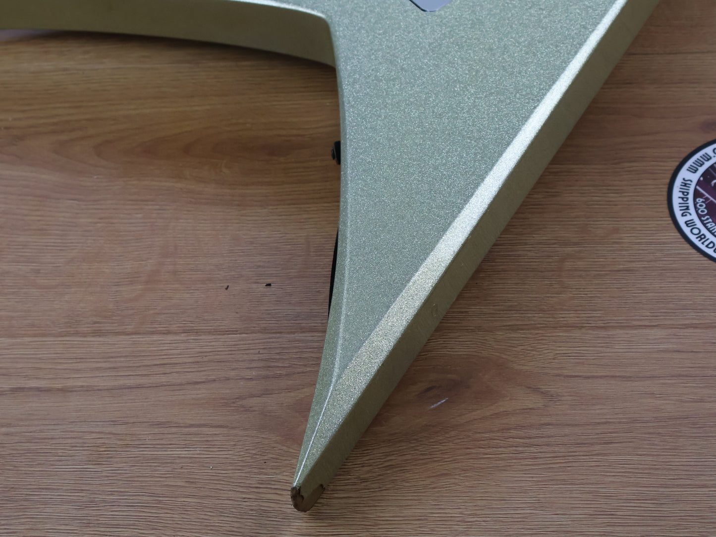 1990's Grover Jackson KV.D-120 King V Flying V (Silver Sparkle)