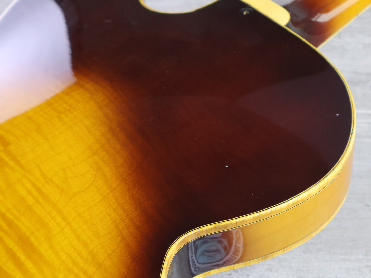 1976 Greco Japan BR-110 Byrdland Hollowbody (Brown Sunburst)