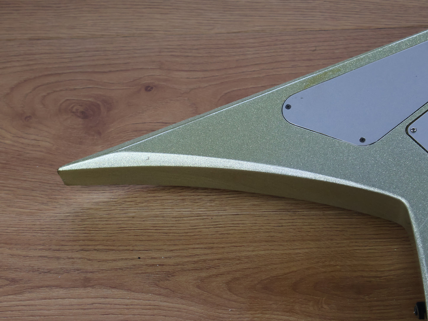 1990's Grover Jackson KV.D-120 King V Flying V (Silver Sparkle)